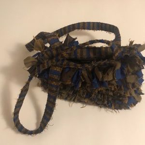 Hand made cotton Ragrug Purse